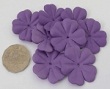 43mm Hot Purple Petal Flower